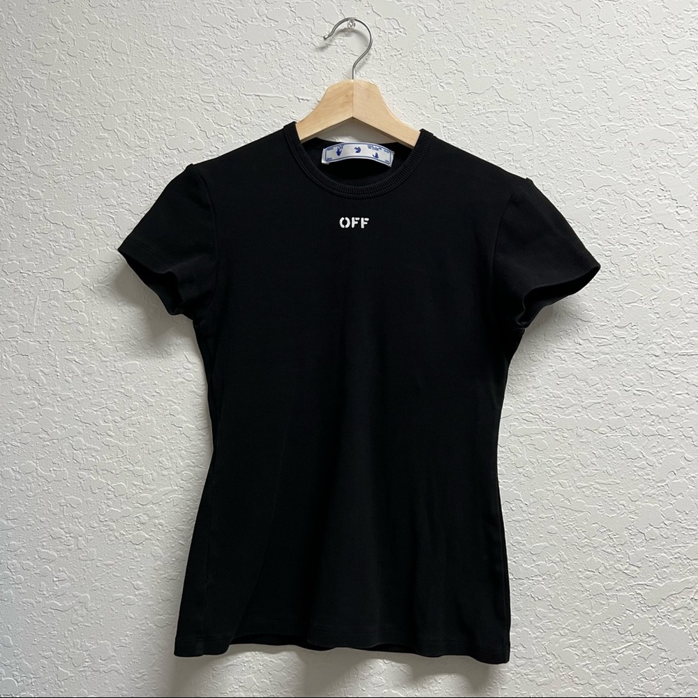 Off-White logo tee shirt